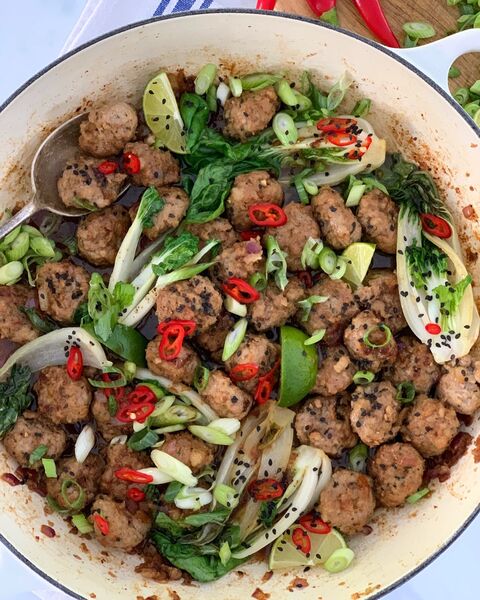 Asian Pork Meatballs