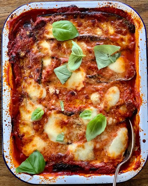 Aubergine Parmigiana