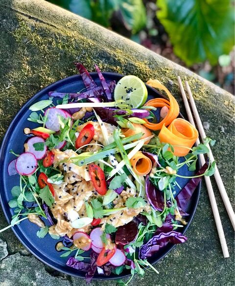 Bang Bang Turkey Salad