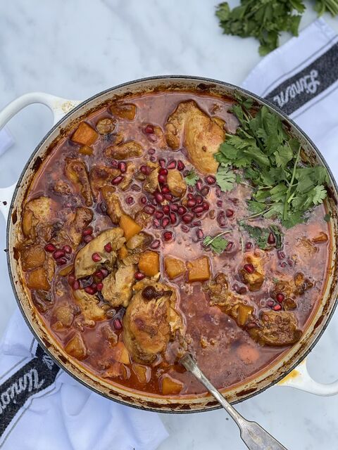 Chicken & Butternut Squash Tagine