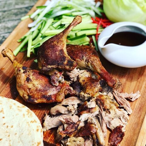 Chinese Crispy Duck Wraps