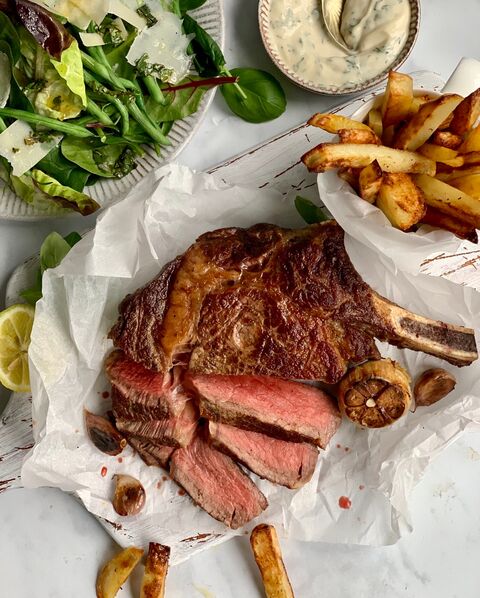 Côte De Boeuf & Chips