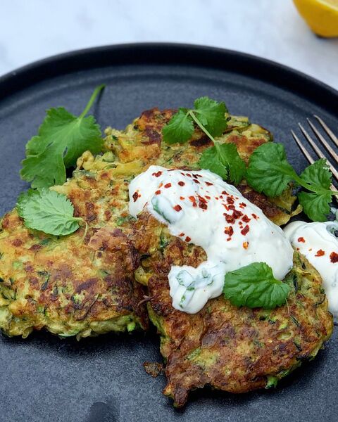 Courgette Fritters