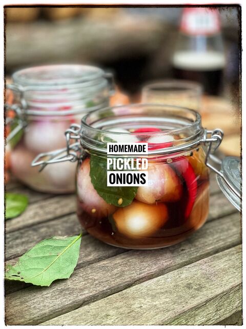 Homemade Pickled Onions