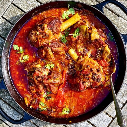 Lamb Shank & Lentil Curry
