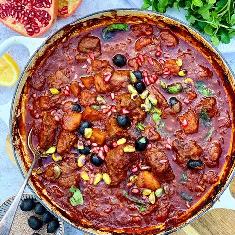 Moroccan Lamb & Apricot Tagine