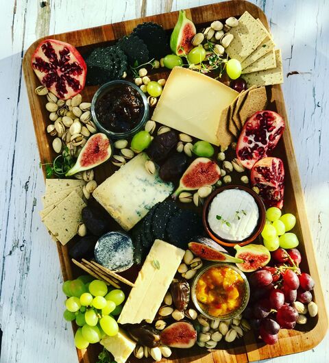My Opulent Cheese Board