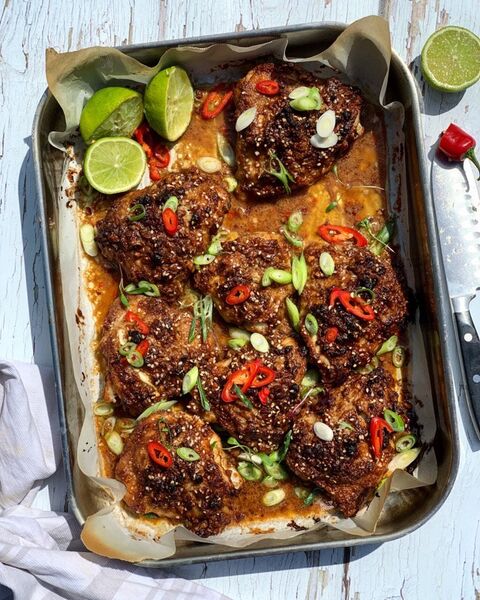 Peanut Soy & Sesame Chicken