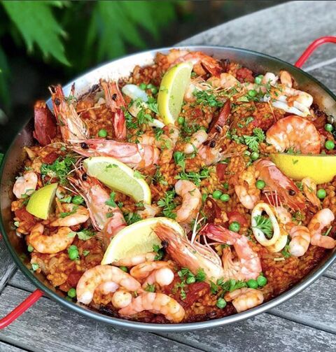 Prawn & Squid Paella