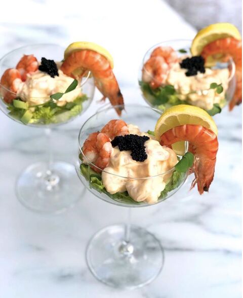 Retro Prawn Cocktail