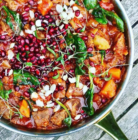 Rose Harissa Lamb Tagine