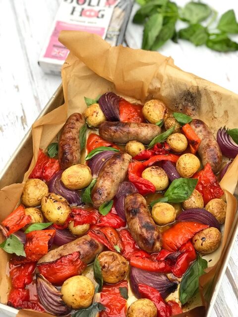 Sausage Traybake
