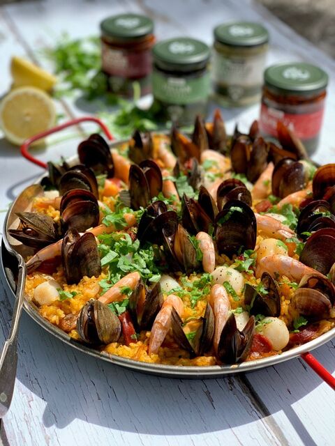 Seafood & Chorizo Paella