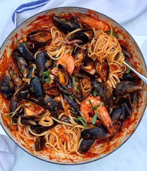 Seafood Linguini
