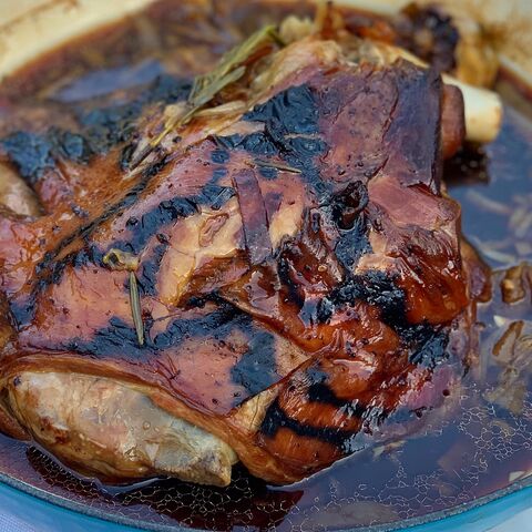 Slow Cooked Shoulder of Lamb