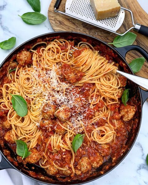 Spaghetti with Meatballs