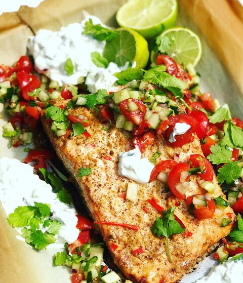 Tandoori Salmon