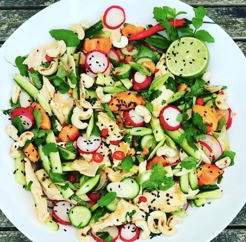 Thai Chicken & Papaya Salad