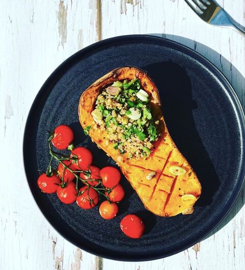 Vegan Roasted Butternut Squash