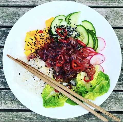 Yellowfin Tuna Poke Bowl